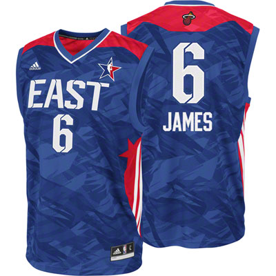 lebron james east all star jersey